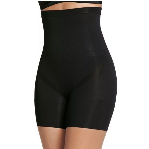 Jockey Slimmers Breathe High-Waist Short 4239 Black M‎ NWT IN PACKAGE - Picture 1 of 5